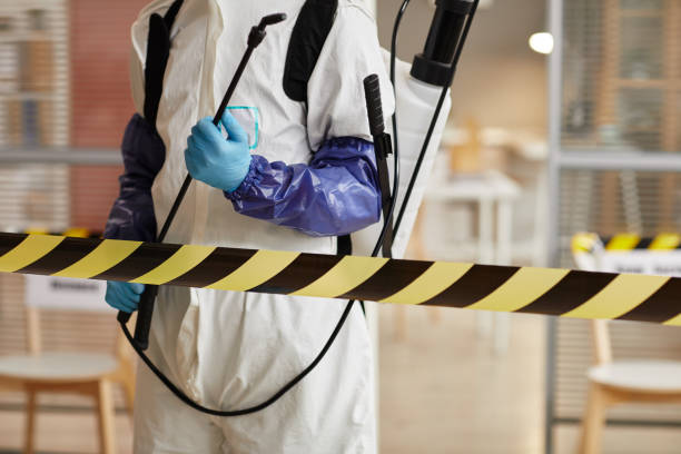 Professional Trauma Scene Cleanup technician working in Aurora, IN